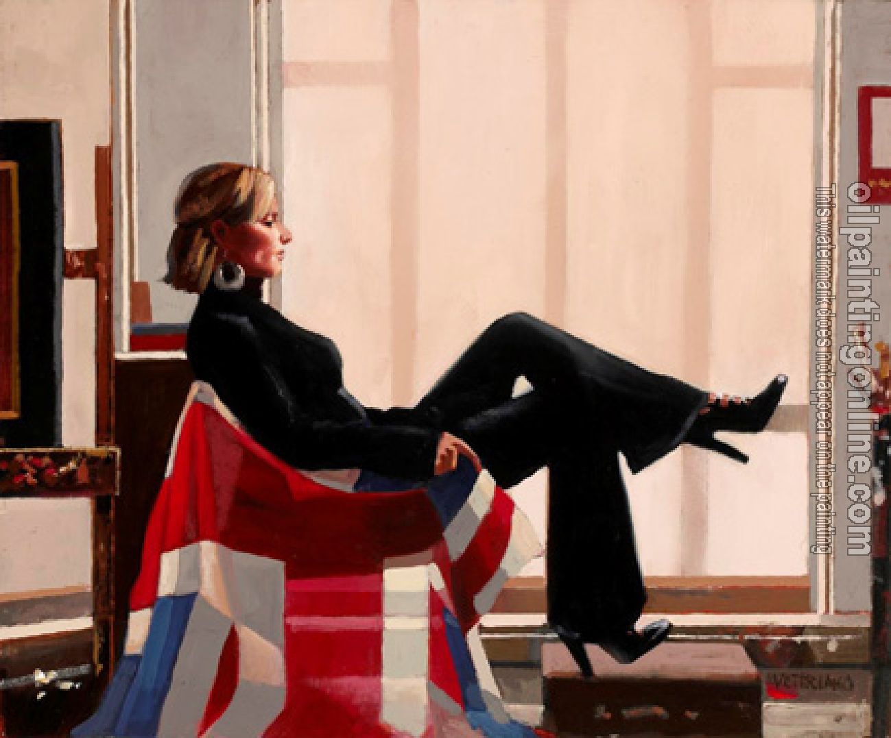 Jack Vettriano - Oil Painting